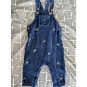 Matalan velour tractor overalls dungarees
